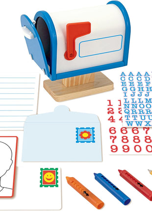 Melissa & Doug My Own Wooden Mailbox Activity Set and Educational Toy