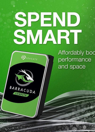 Seagate BarraCuda Internal Hard Drive 2TB SATA 6Gb/s 256MB Cache 3.5-Inch (ST2000DM008)