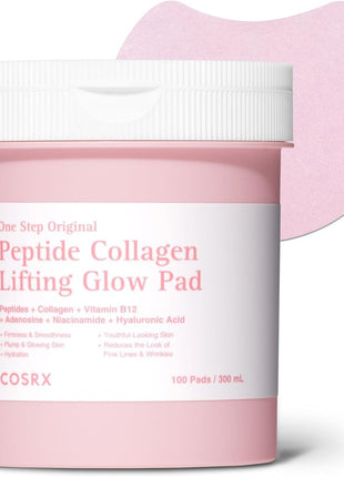 One Step Pink Mochi Peptide Collagen Pad