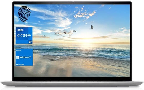 DELL Inspiron 16 Business Laptop, 16 inch FHD+ Display, Intel Core i7-1255U, 16GB RAM, 2TB SSD, Webcam, Fingerprint Reader, Backlit Keyboard, Wi-Fi 6, Windows 11 Pro