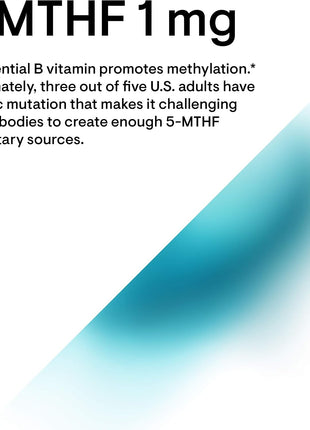 THORNE - 5-MTHF & Vitamin B12 Bundle - Cardiovascular & Nerve Support - 60 Servings