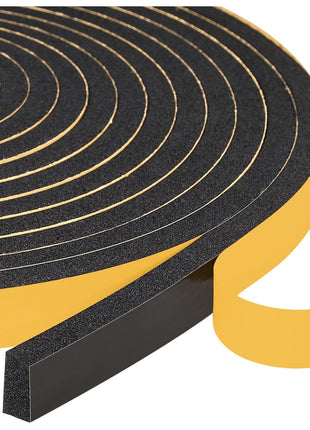 Yotache Weather Stripping Door Seal Strip 1/2 inch x 1/4 inch, 2 Rolls x 13Ft, New Adhesive Foam Insulation Tape for Door Frames, Windows, Total 26Ft