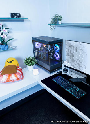 iBUYPOWER Y40 PRO Black Gaming PC Desktop Computer AMD Ryzen 9 7900X CPU, NVIDIA GeForce RTX 5070Ti 16GB GPU, 32GB DDR5 RGB 5200MHz RAM, 2TB NVMe SSD, Windows 11 Home, Keyboard, Mouse - Y40BA9N57T01