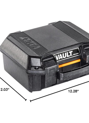 Pelican Vault V100 Hard Case with Foam (Black)