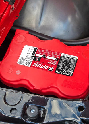 OPTIMA?Batteries High Performance 6V REDTOP?Sealed AGM 6V Battery