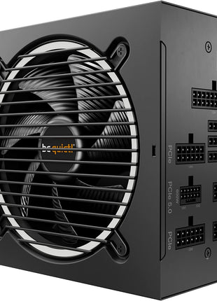 be quiet! Pure Power 12 M 1000W Modular Power Supply | 80 Plus® Gold | ATX 3.1 | PCIe 5.0 GPUs and 6+2 pin connectors | 12VHPWR Cable Included | Silent 120mm be quiet! Fan - BN506 I 10 Year Warranty