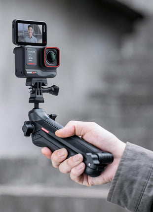 Insta360 Multi Mount, All-in-One Camera Rig, Tripod, Selfie Stick & Magic Arm, 360 Ball Joint for Adjustable Angles, Compatible with Insta360 Ace/GO/Link/X Series, Black