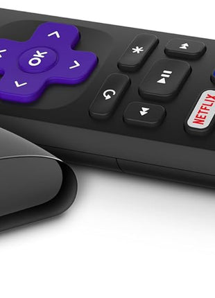 Roku Express | HD Roku Streaming Device with Standard Remote (no TV controls), Free & Live TV