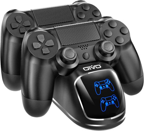 OIVO PS4 Controller Charger Dock Station, 1.8Hrs PS4 Controller Charging Dock, Charging Station Replacement for PlayStation 4 Dualshock 4 Charger