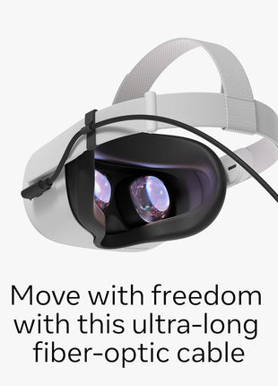 Meta Quest Link Cable - Virtual Reality Headset Cable for Quest - 16FT (5M) - PC VR