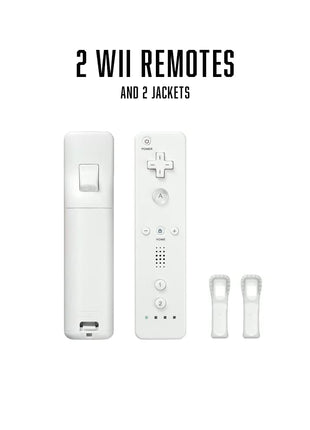 Nintendo Wii Console, White Premium Bundle (Renewed)