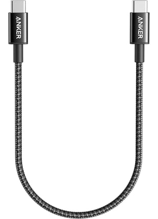 Anker USB C to USB C Cable, Type-C 60W Fast Charging Cable (6FT, 2Pack) for iPhone 16 Series, iPad mini 6 and More (Black)