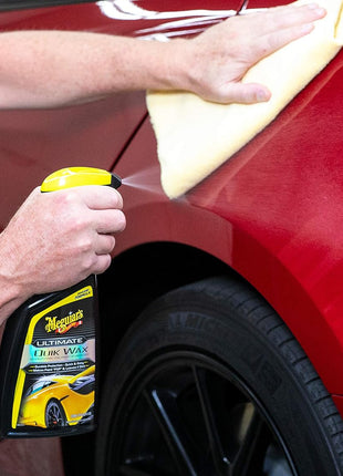 Meguiar's Ultimate Quik Wax, Durable Protection, Quick and Easy - 24 Oz Spray Bottle