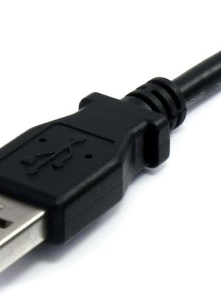 StarTech 10ft USB 2.0 Extension Cable, USB-A M/F, Black (USBEXTAA10BK)