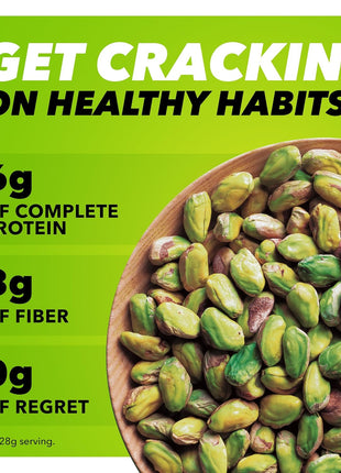 Wonderful Pistachios No Shells, Roasted & Salted Nuts, 24 Ounce Resealable Bag, Protein Snacks, Gluten Free, Healthy Snack