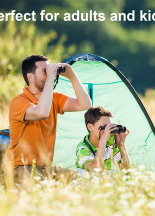 12X25 Mini Pocket Binoculars for Adults Kids, Small Compact Binoculars for Bird Watching, Opera Concert