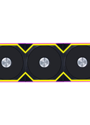 Lian Li UNI Fan SL Wireless (Reverse Blade) 120mm ARGB Fan - Triple Pack - 2.4 GHz Wireless Signal for RGB & Fans Control - Daisy-Chain Design - Controller Included and Required - Black (12RSL1W3B)