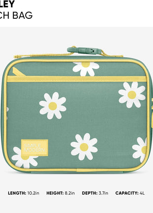 Simple Modern Disney Kids Lunch Box for School | Reusable Insulated Lunch Bag for Toddler, Girl, and Boy | Meal Containers with Exterior & Interior Pockets | Hadley Collection | Princess Rainbows