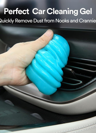 PULIDIKI Car Cleaning Gel Car Clean Putty, Universal Car Interior Cleaner Slime, Perfect Cleaning Kit Supplies, Auto Detailing Tools Car Accessories, Dust Remover Gifts for Men Women