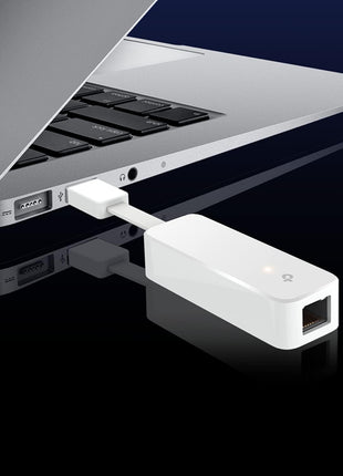 TP-Link USB to Ethernet Adapter, Foldable USB 3.0 to 10/100/1000 Gigabit Ethernet LAN Network Adapter, Support Windows 11/10/8.1/8/7/Vista/XP for Desktop Laptop Apple MacBook Linux (UE300)