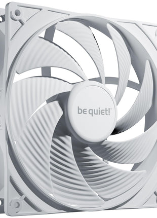 be quiet! Pure Wings 3 140mm PWM high-Speed White Fan | Speed-regulating Closed Loop Motor | High top-end Speed | Low Minimum RPM | Optimized Fan Frame | Extraordinary air Pressure | BL113