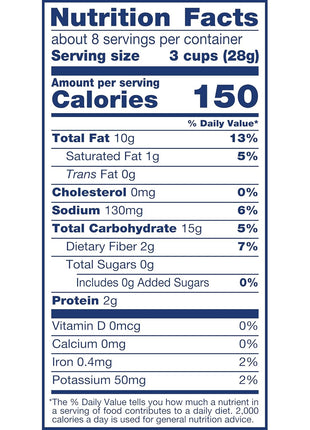 SkinnyPop Popcorn Bag, Original, Party Size Bag, Gluten Free Snacks, 8 oz