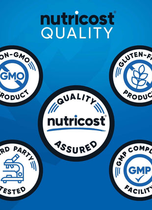 Nutricost Nitric Oxide Booster 2250mg, 180 Capsules   750mg Per Casule, 60 Servings   Gluten Free and Non GMO