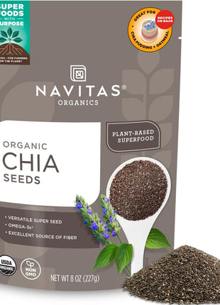 Navitas Organics Chia Seeds (8oz)