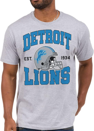 Junk Food - Team Helmet - Officially Licensed Short Sleeve Football Fan Shirt for Men and Women