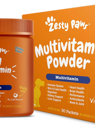 Zesty Paws Multivitamin Bites + Multivitamin Powder for Dogs
