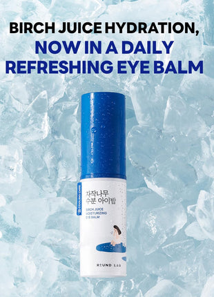 ROUND LAB Birch Juice Icy Cooling Eye Stick, 0.35 oz