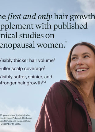 Nutrafol Women's Balance Hair Growth Supplements, Ages 45 and Up, Clinically Proven for Visibly Thicker Hair and Scalp Coverage, Dermatologist Recommended - 1 Month Supply