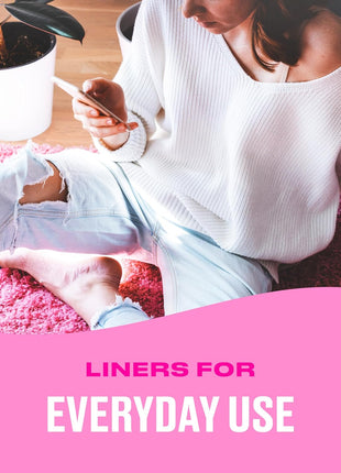 Carefree Panty Liners for Women, Regular, Wrapped, Unscented, 54 ct