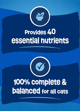 Purina Friskies Dry Cat Food Seafood Sensations With Salmon, Tuna, and Shrimp Flavors - 22 lb. Bag