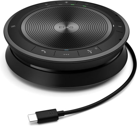 Epos 1000661 Sleek And Portable Wireless Bluetooth Speakerphone With Exceptional Audio Perfor