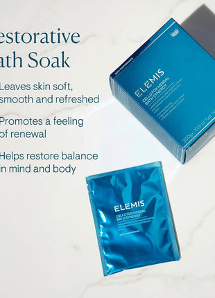 ELEMIS Cellutox Herbal Bath Synergy, Detoxifying Bath Packettes, 10-Pack