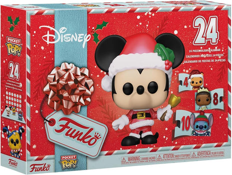Funko Pocket POP! Countdown Calendar: Disney | Official Merch - Advent Calendar with 24 Days of Mystery Mini Figures - Christmas Countdown Gift for Fans