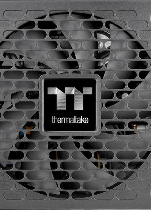 Thermaltake Toughpower TF3 1300W; 2X Native PCIe 5.1 12V-2x6; Dual-Color H++ Connectors; Etched Flat Cables; Multi/Single Rail OCM Toggle; 100% Japanese Capacitors; 80+ Titanium; PS-TPD-1300FNFATU-1
