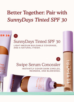 Tower 28 Swipe Serum Hydrating Concealer, 4.0 Light/Medium Cool (0.22 oz)