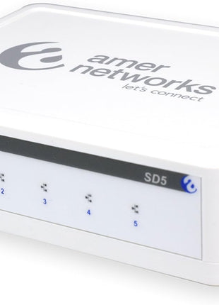 Amer.com 5-Port Fast Ethernet Switch (SD5)