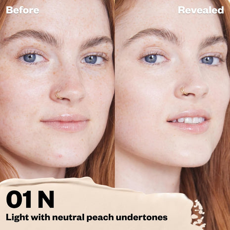 Kosas Revealer Medium Coverage Hydrating Concealer + Hyaluronic Acid, 01 N