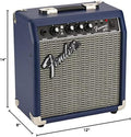 Fender Frontman 10G Guitar Combo Amplifier - Black Bundle with Cable and Austin Bazaar Exclusive 12-Pack Picks