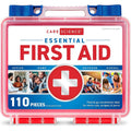 Care Science First Aid Kit, 110 Pieces | Professional Use for Travel, Work, School, Home, Car, Emergency, Survival, Camping, Hiking, and More