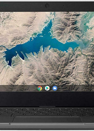 Lenovo 100E Chromebook 2ND Gen 81QB000AUS Laptop Computer, 11.6 inch HD (1366 X 768) Display, MediaTek MT8173C Processor, 4GB RAM, 16GB eMMC TLC SSD, Powervr GX6250, Chrome OS, Black (Renewed)