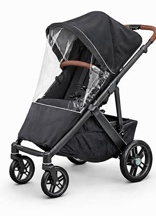 Rain Cover Fits for UPPAbaby Vista/Vista V2/Vista V3/Cruz/Cruz V2 Stroller â€“ Windproof Weather Shield with Zipper Window & Air Vents, All-Season Stroller Rain Protector
