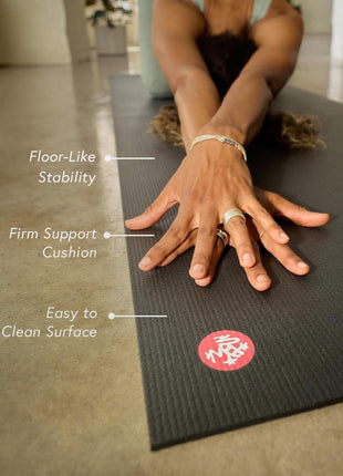 Manduka PRO Yoga Mat - 6mm | Lifetime Durability | Hygienic Construction | Premium Studio Quality | Teacher Approved