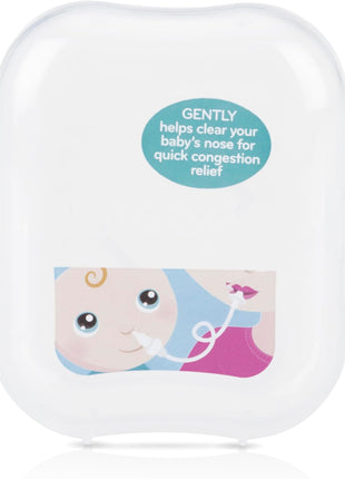 Nuby, Breathe-EEZ Infant Nasal Aspirator with Travel Case, 5inch