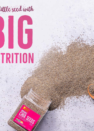 BetterBody Foods Organic Chia Seeds 2 lbs, 32 Oz, with Omega-3, Non-GMO, Gluten Free, Keto Diet Friendly, Vegan, Good Source of Fiber