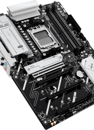 ASUS B650E MAX Gaming WiFi AMD B650 ATX Motherboard, DDR5, PCIe 5.0 Ready, 3X M.2 Slots, Wi-Fi 6E, Realtek 2.5Gb Ethernet, DisplayPort, HDMITM, USB 10Gbps Type-A & Type-C®, BIOS FlashbackTM, Aura Sync