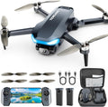 GPS Drone with Camera for Adults - 2K HD Camera FPV Live Video, GPS Drone with Auto Return, Brushless Motor, Foldable Quadcopter, Follow Me, Headless Mode Remote Control for Kids Toys Gifts or Beginners